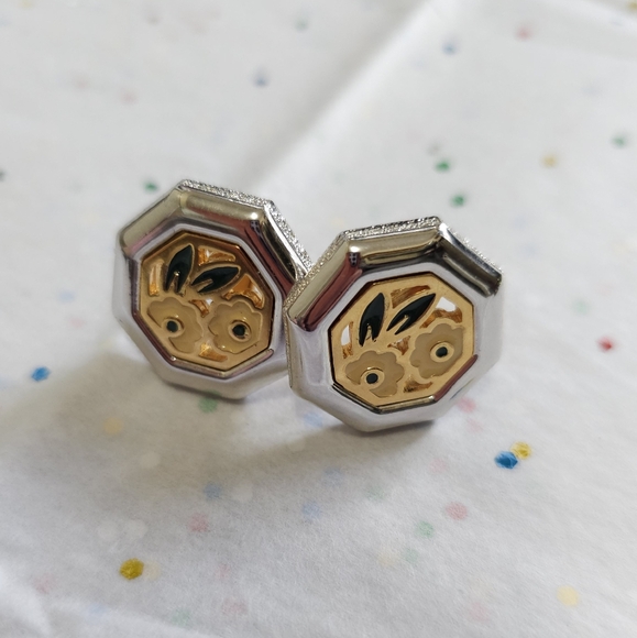 Vintage signed D'orlan pendant necklace and earrings set. Pendant Necklace Set. - Picture 7 of 9